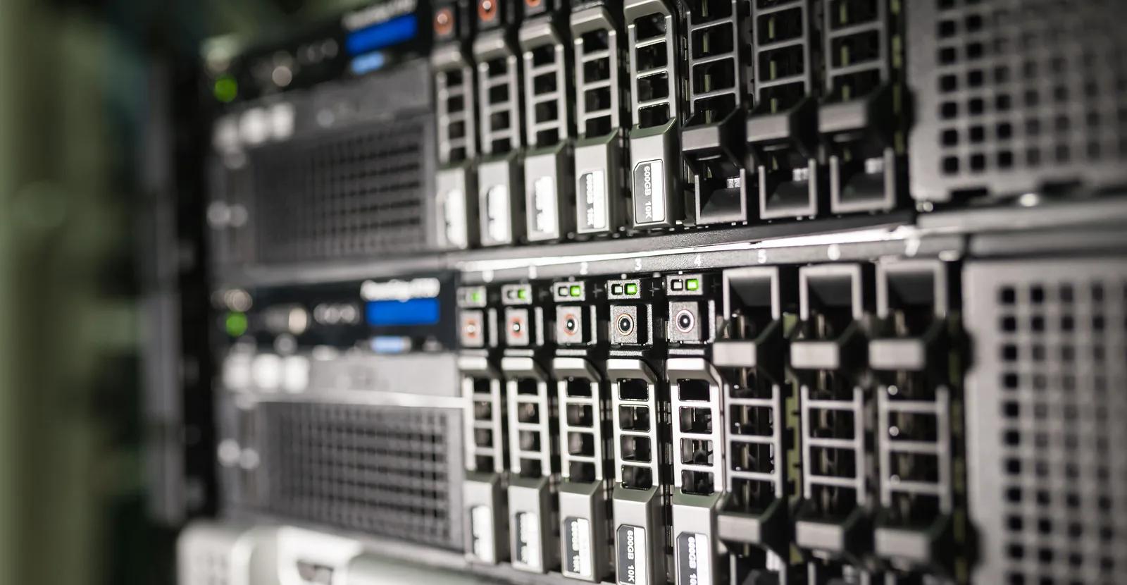 Dedicated server hardware used for hosting infrastructure